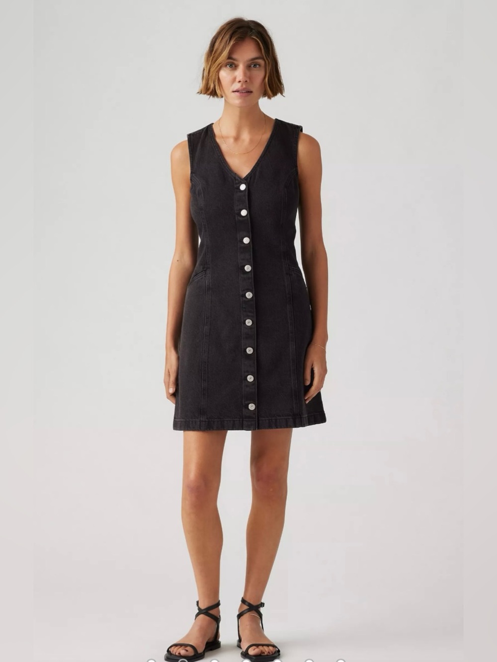 LEVIS VIANNA VEST MINI DRESS